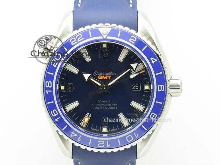 0225 De Ville MK 1:1 Best Edition RG Blue Dial On Black Leather Asian Seagull T1701 (Sec@6) FastDry 8235